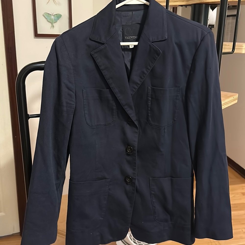 Valentino blue blazer vintage